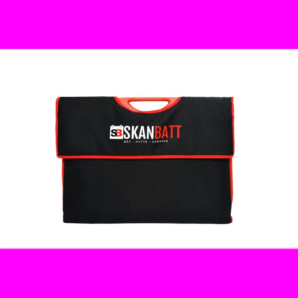 SKANBATT Sammenleggbart Solcellepanel 60W m/USB
