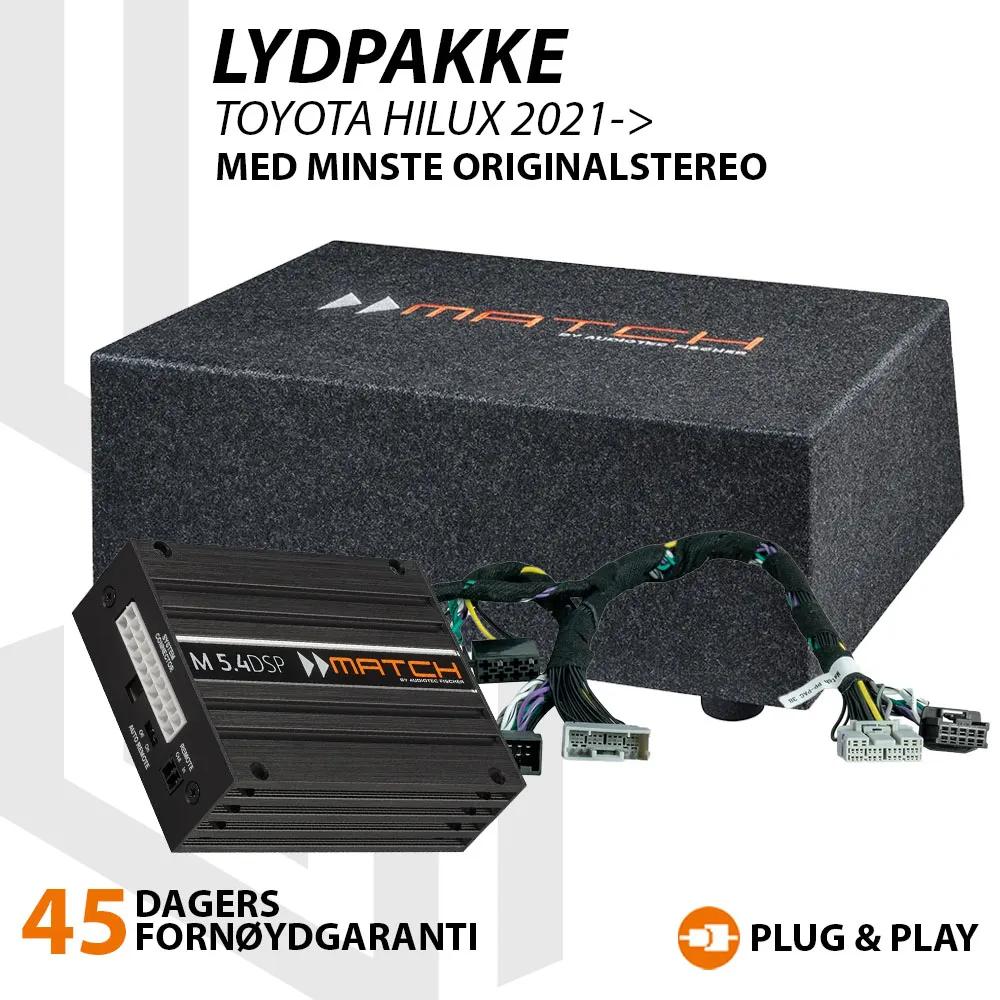 Match Lydoppgraderingspakke Toyota Hilux Toyota Hilux 1990-2020