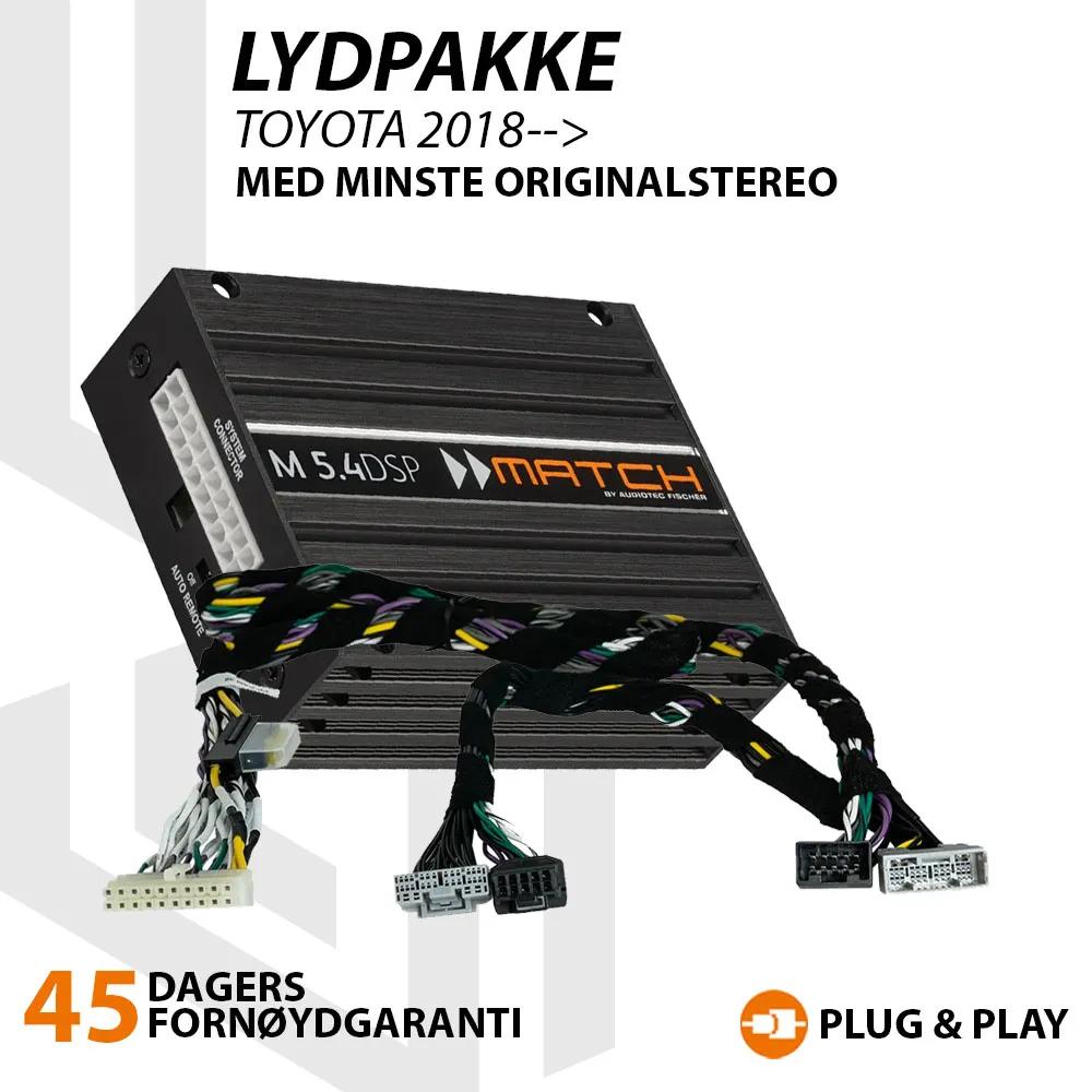 Match Lydoppgraderingspakke Toyota 2018 ->